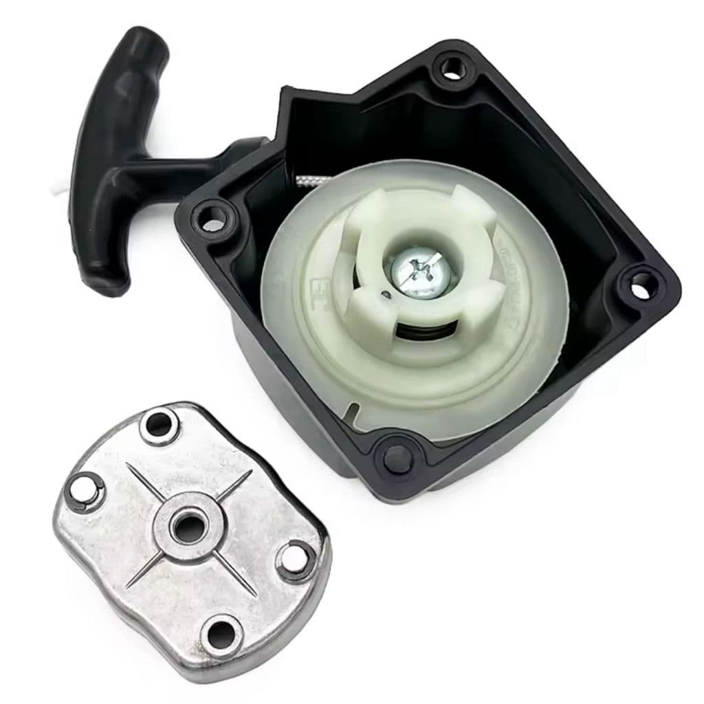 Corda De Partida + PRATO da Partida Para Roçadeira Nakasaki - Siga Tools - Puxador Retrátil