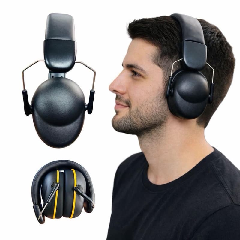 Abafador Fone 32 DB ADULTO AUTISMO Protetor de Som Ouvido Auricular Ruido Super Confortavel Tdah Tea Autista