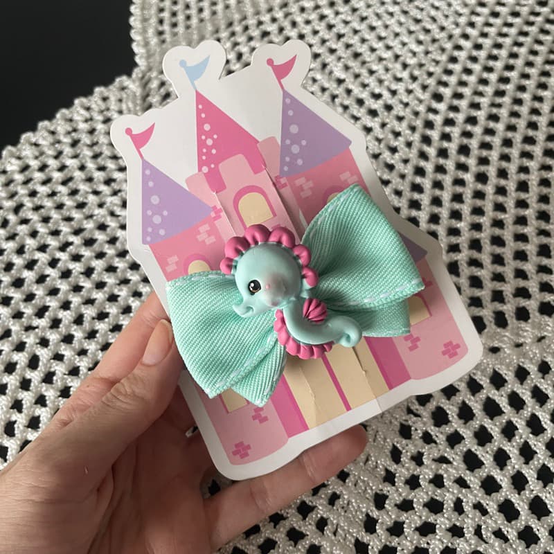 Laço de cabelo biscuit