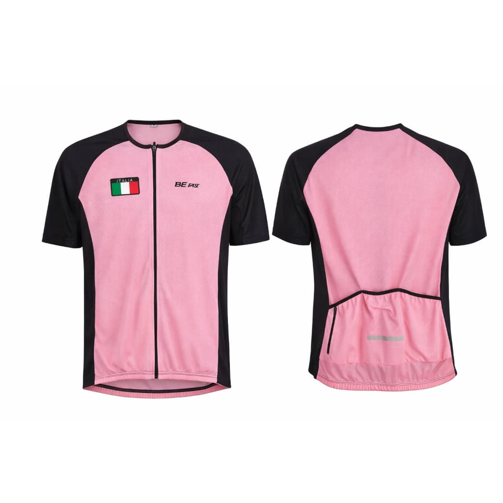 Camisa Ciclismo ultimas peças promoção BE FAST  Zíper Frontal Bolso Traseiro Bike