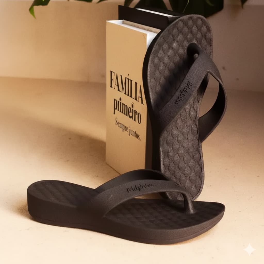 Chinelo Feminino Conforto Nuvem Ortopédico para Caminhadas Leves
