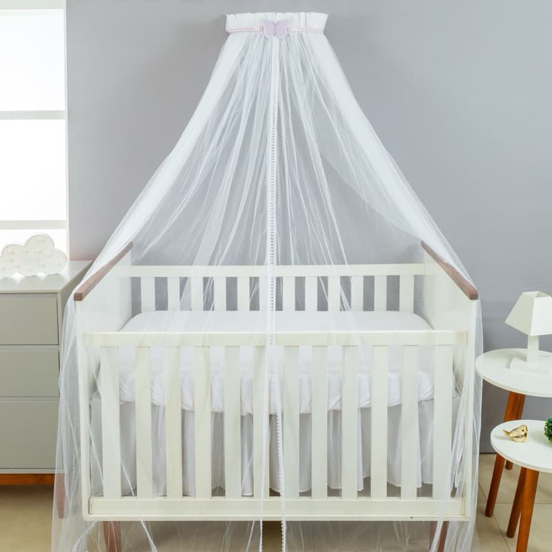 Dossel Borboleta com Pérola Rosa + Mosqueteiro