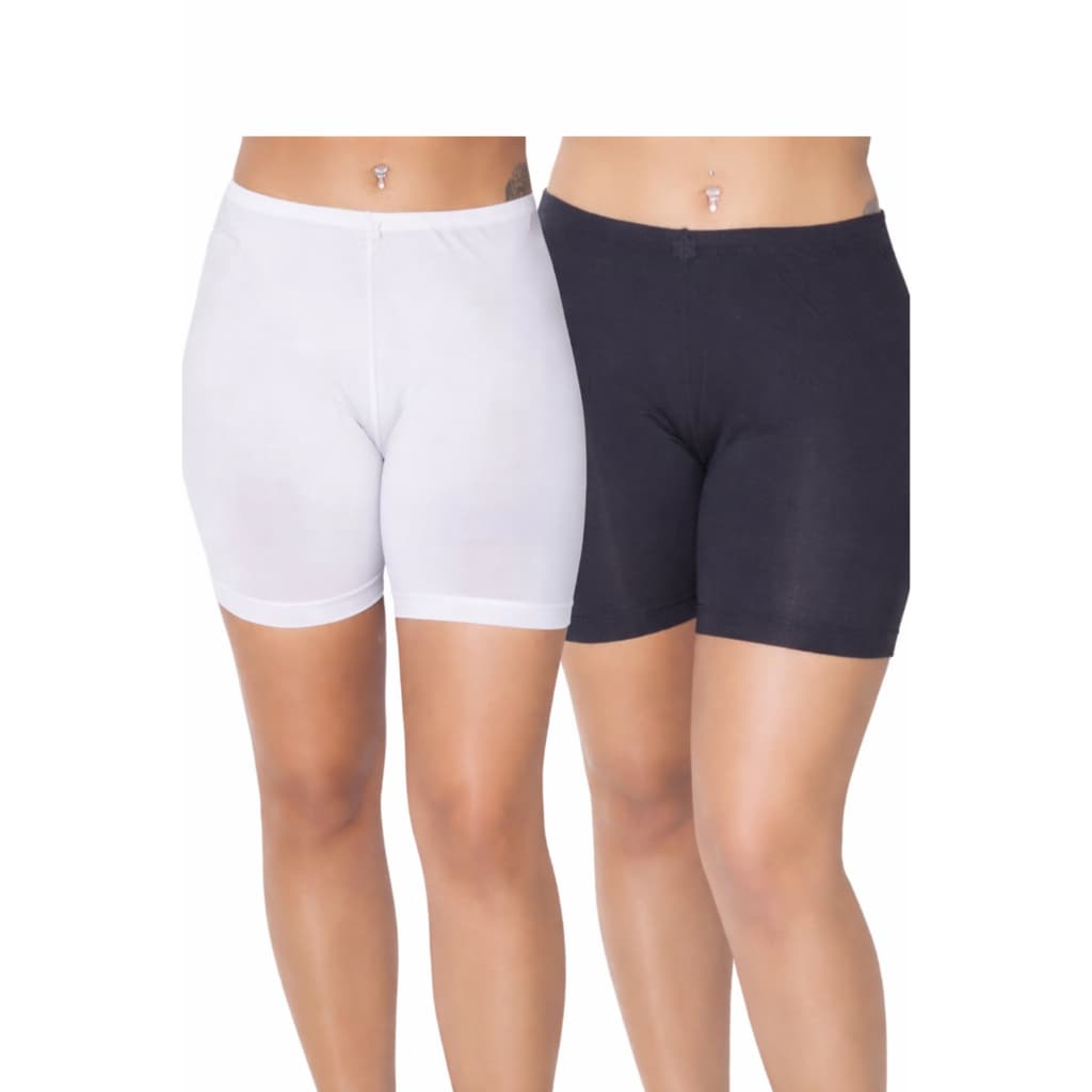 Kit 2 shorts Segunda Pele Anaguá Modelagem Grande Confortável