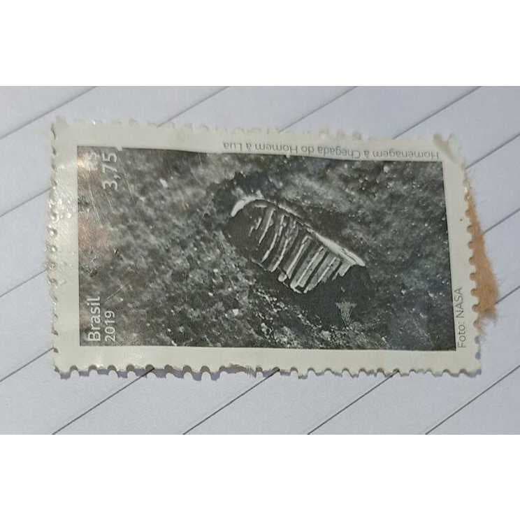 Selo Brasil – 2019 – Homenagem à Chegada do Homem à Lua