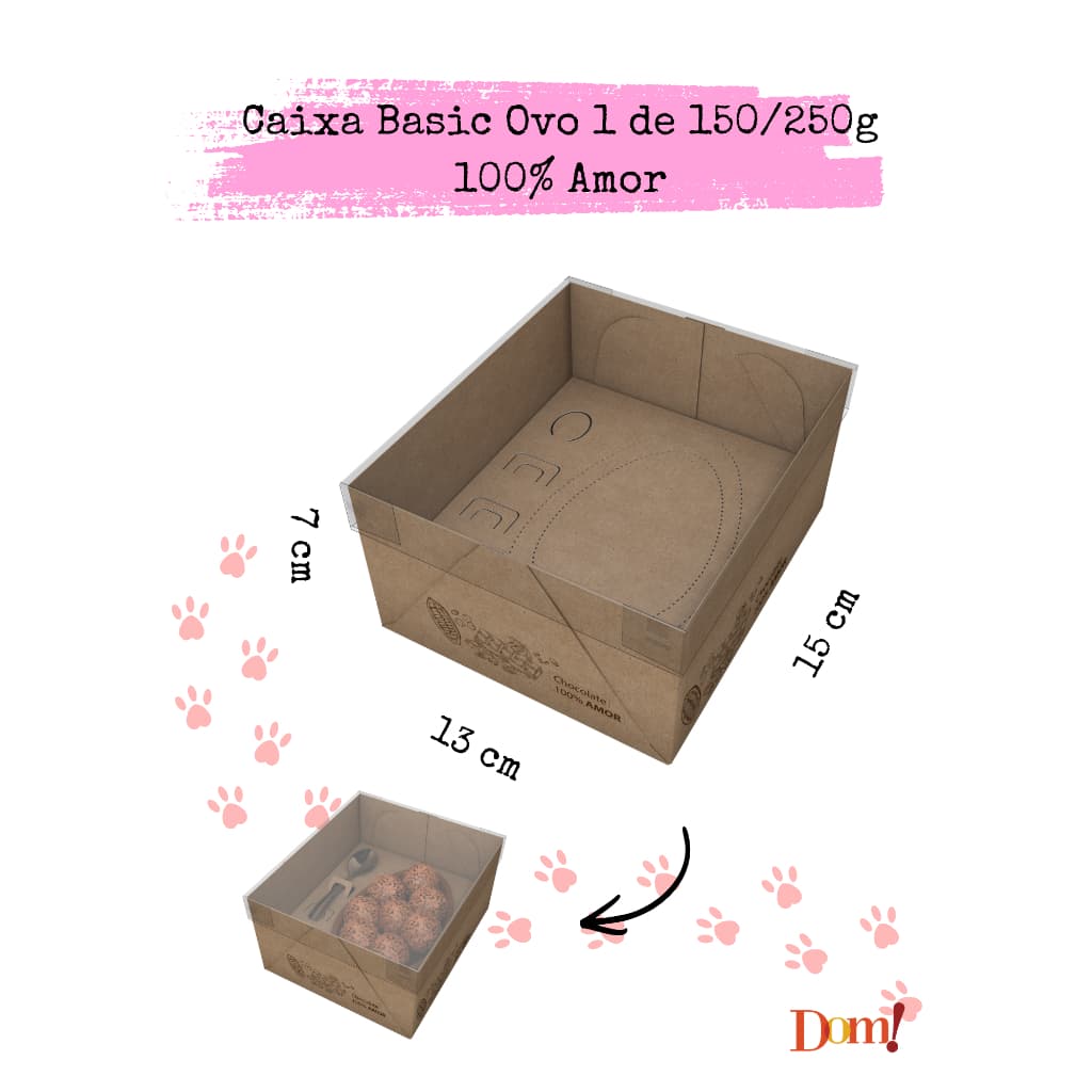 10x Caixas Ovo de Colher / Modelos diversos - Metade do Preço