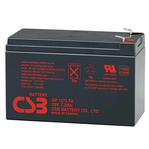 B@ter!a CBS1272 7Ah 12V - Nobreak, UPS, CFTV, Iluminação, Alarme