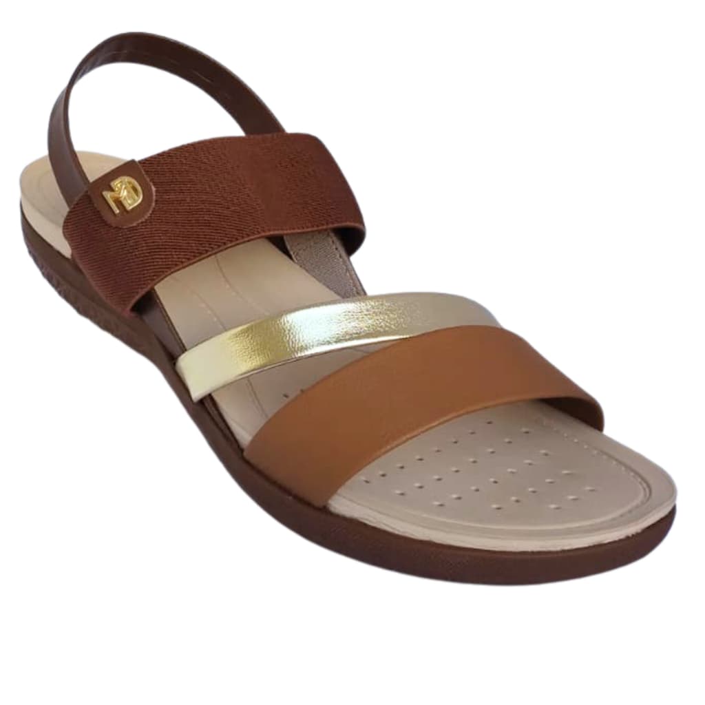 Sandália Modare Feminino Elástico  Ortopédico Anatômico Calce Fácil