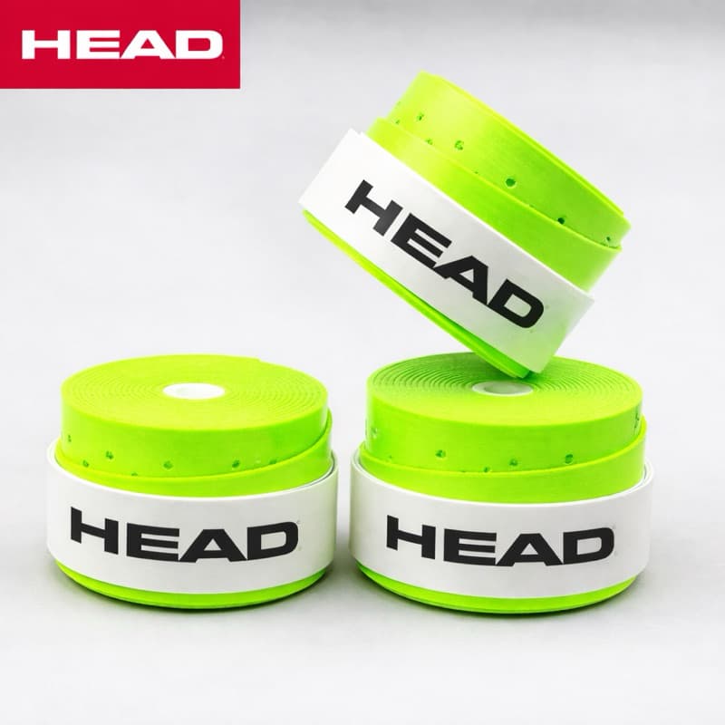 Kit 3 Overgrip HEAD Para Beach Tennis Padel Pickleball Colorido Rosa verde Neon vermelho azul amarelo Envio Imediato