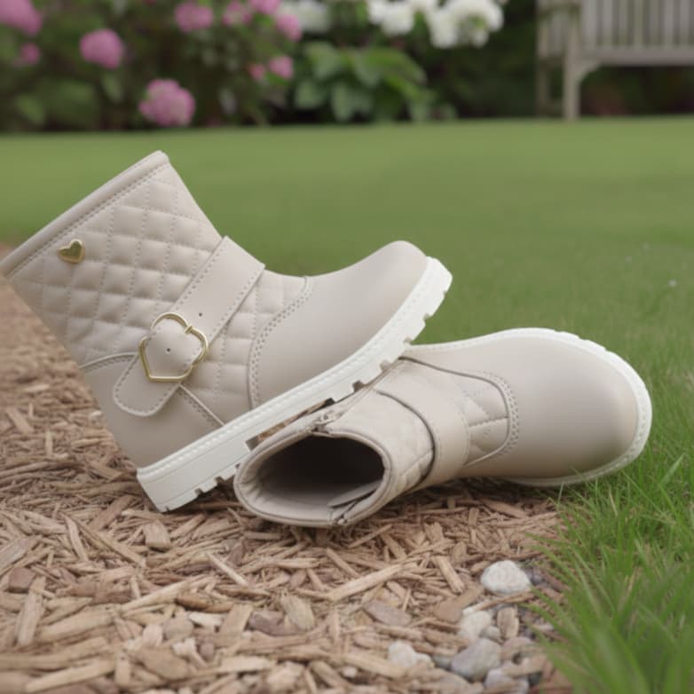 Bota Feminina Metalasse Cano Curto Infantil Super Confortavel