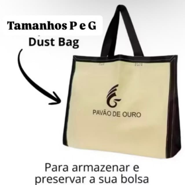 Pavão de Ouro Bolsa Protetora