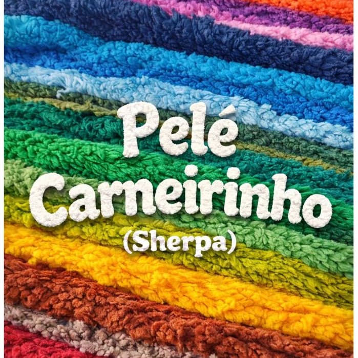 2 Metros De Tecido Pele de Carneiro "sherpa ou lã carapinha" (2m x 1,50m)