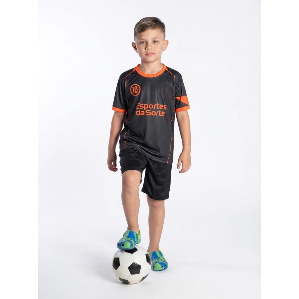 conjunto camisa short futebol times paulista