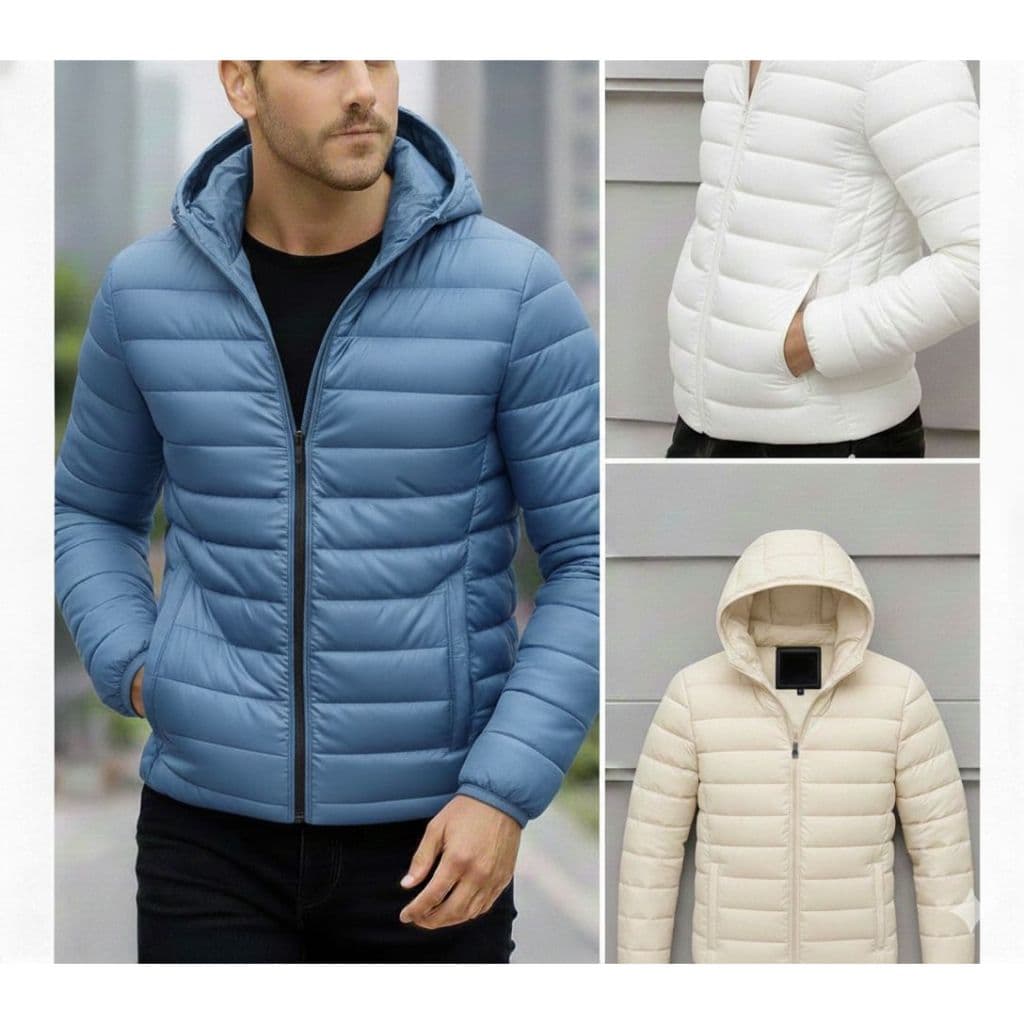 JAQUETA BOMBOJACO COM TOUCA E ZIPER NOVAS CORES