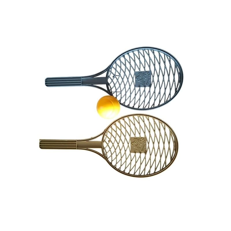 5 Pares De Raquetes De Tênis Com 5 Bolinhas Cores Sortidas Lembrancinhas