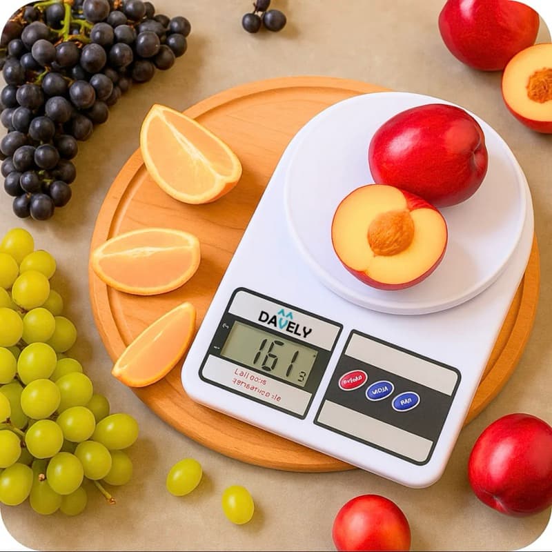 Balança Digital De Precisão Cozinha O A 10 Kg Profissional E Uso Domestico Nutricional