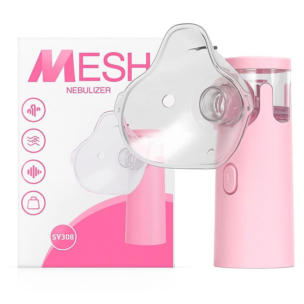 Nebulizador Inalador Portátil E Silencioso Ajustável Adequado Para Crianças E Adultos