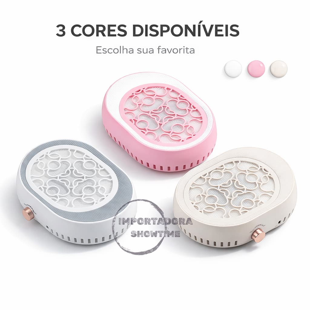 Aspirador Coletor Pó Unhas Manicure Profissional com Regulagem 45.000RPM 100W CS808-1 Oval Bivolt