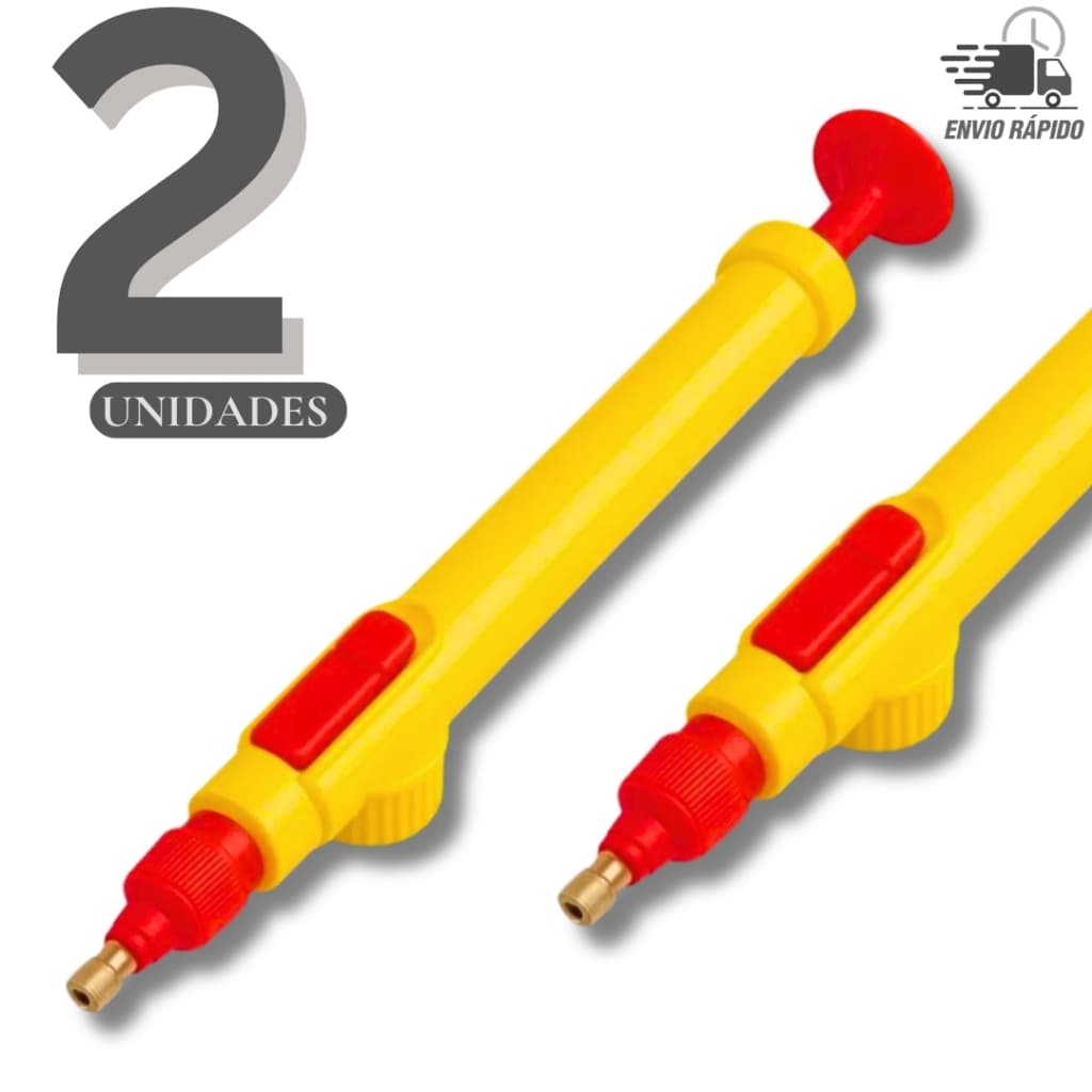 Kit 2 Pulverizador Manual Para Garrafa PET com Bico Ajustável para Diferentes Fluxos