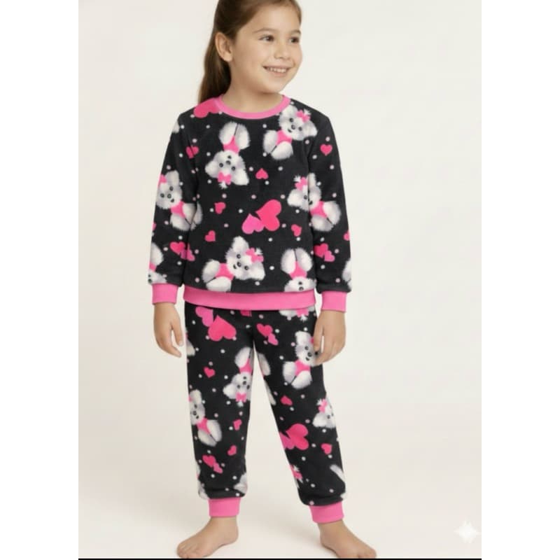 Conjunto Soft em Fleece Bebe inverno Menina e Menino