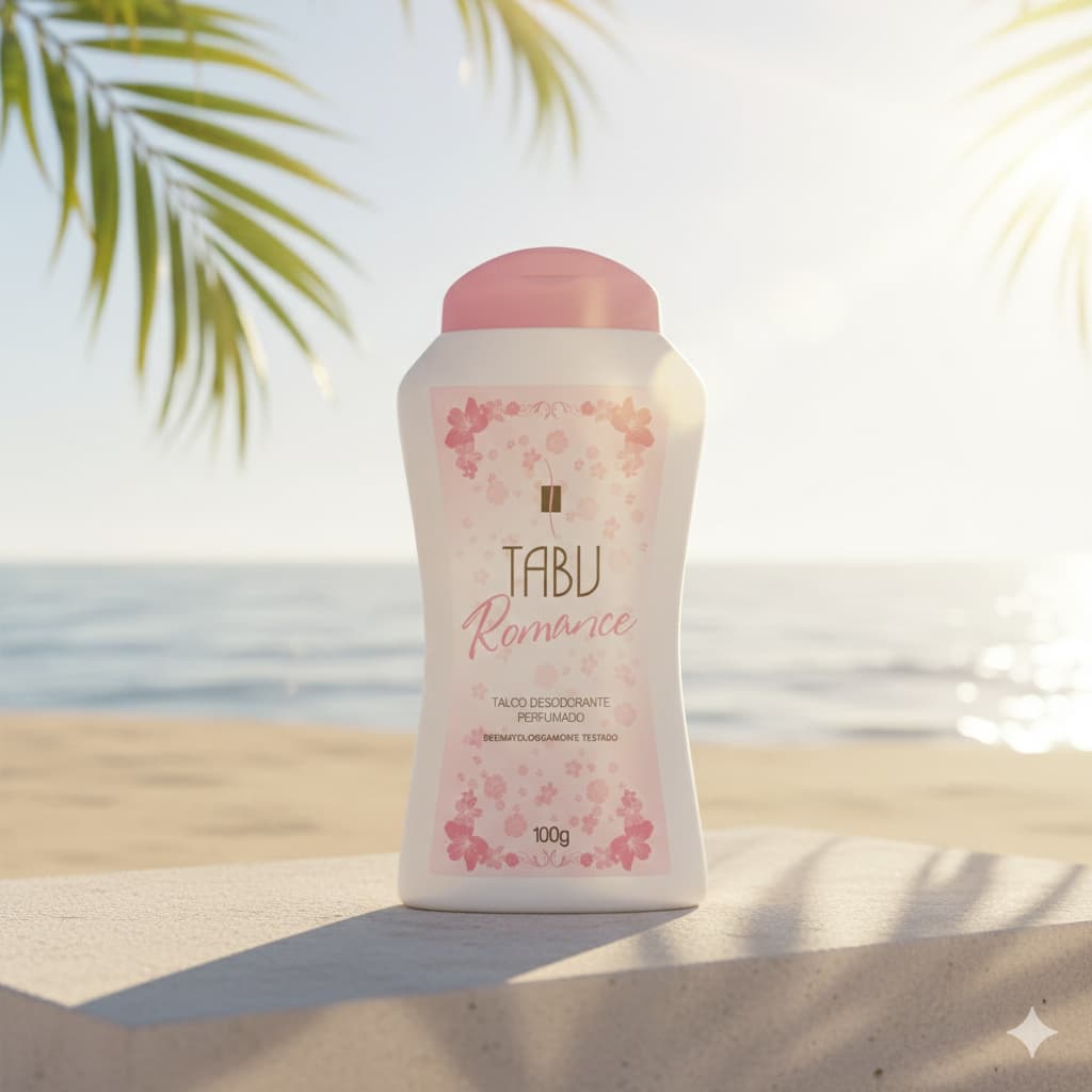 Talco Desodorante Tabu Romance 100G