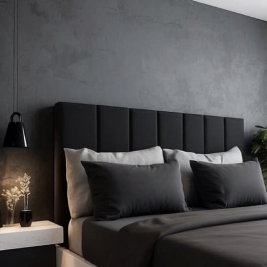 Kit Cabeceira Estofada Completa Adesiva em Modulos 45x20 para Cama de Solteiro Casal Queen King