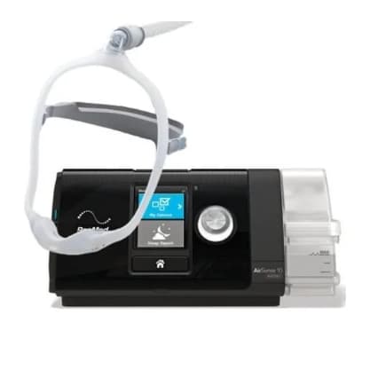 Kit Cpap Resmed Airsense S10 Autoset Umidificador Máscara Philips Dreamwear Gel 4 Tamanhos Apneia