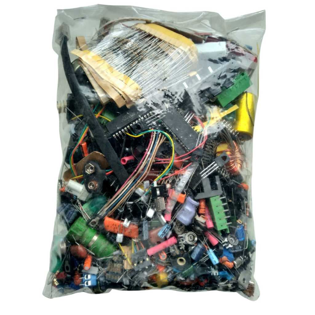 Pacote de Componentes Eletrônicos Diversos 1Kg