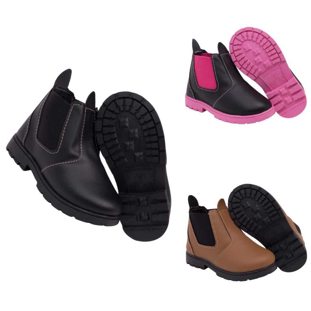 Bota jequinha infantil e crianças 17 ao 27 Botinha