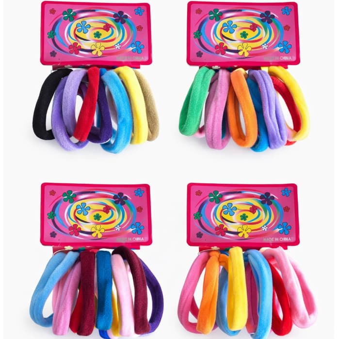 Elástico Xuxinha de Cabelo Feminino Rabicó – Opção com 6 ou 24 Unidades