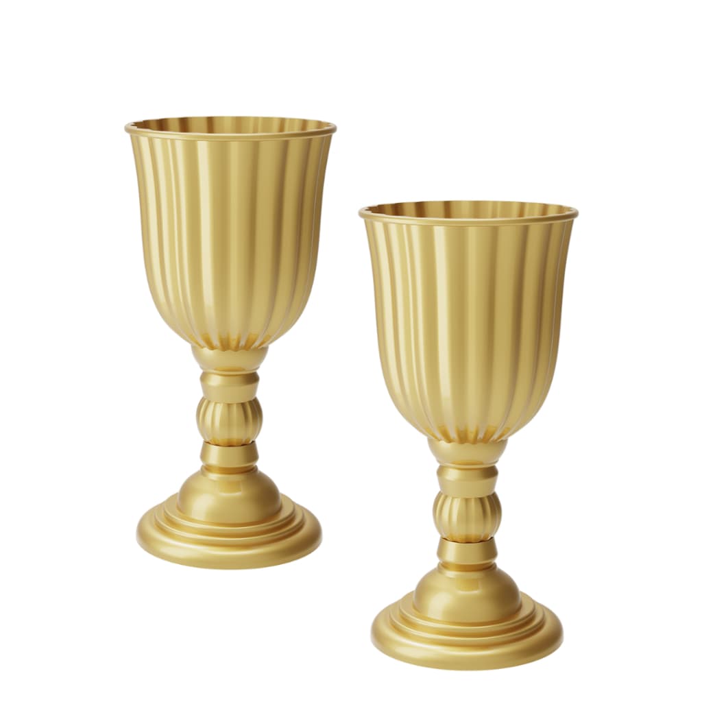 Kit 2 Vasos Dubai Grande para Decoração Festa infantil, eventos, flores e Doces - várias cores