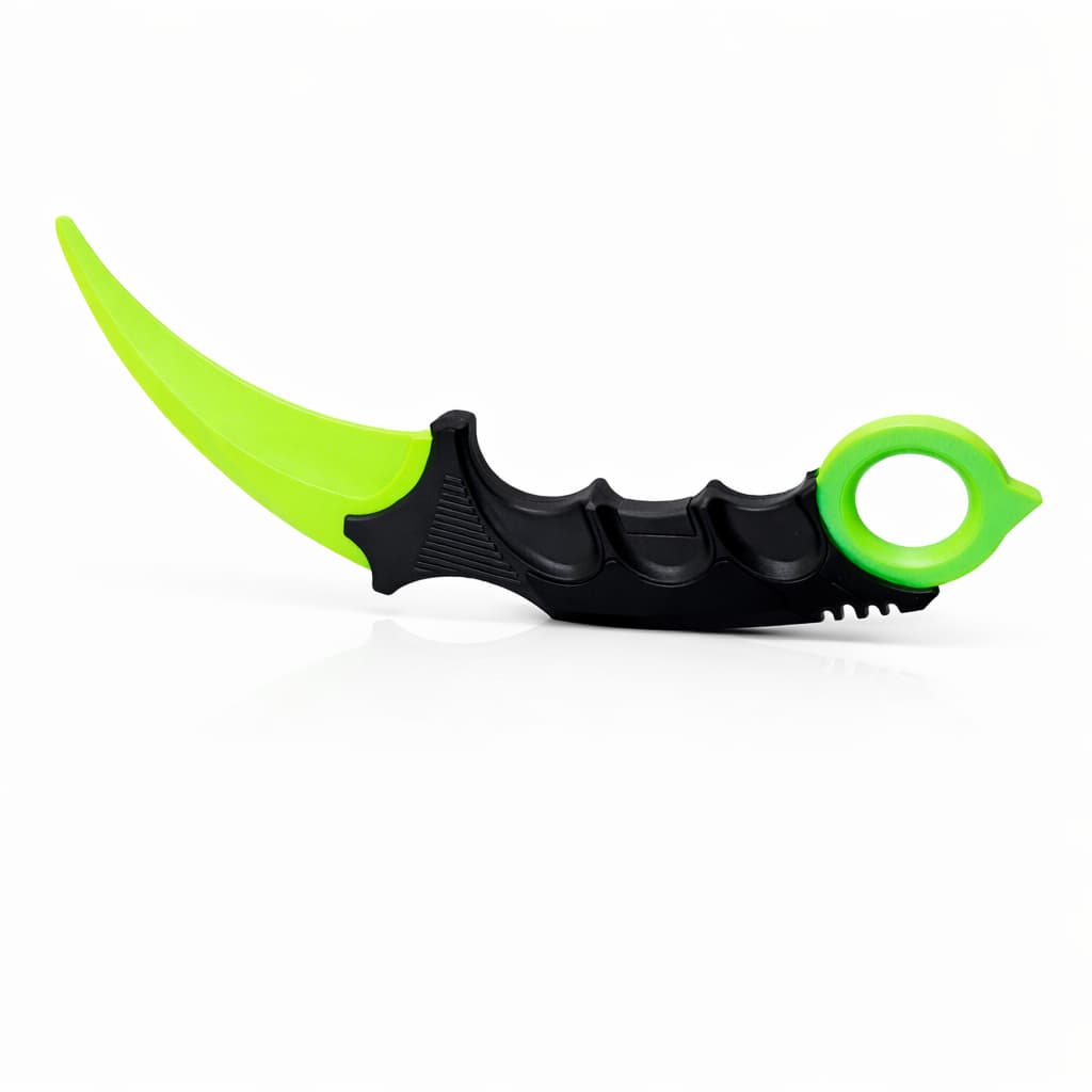 Karambit CS 2 Dual color RARE – Modelo Tático para Colecionador