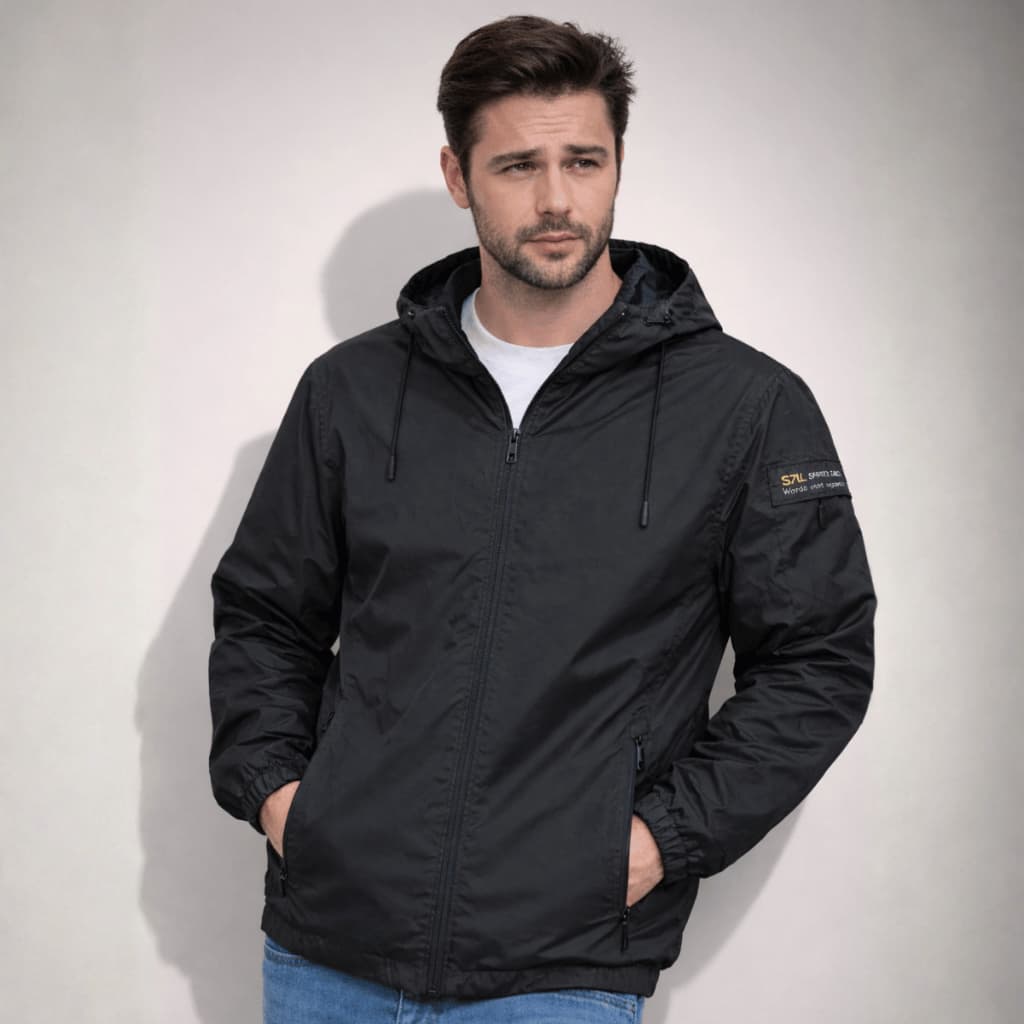 Corta Vento Masculina Jaqueta Repele Líquido Motoqueiro Frio Forte Forrada Grossa Impermeavel Plus