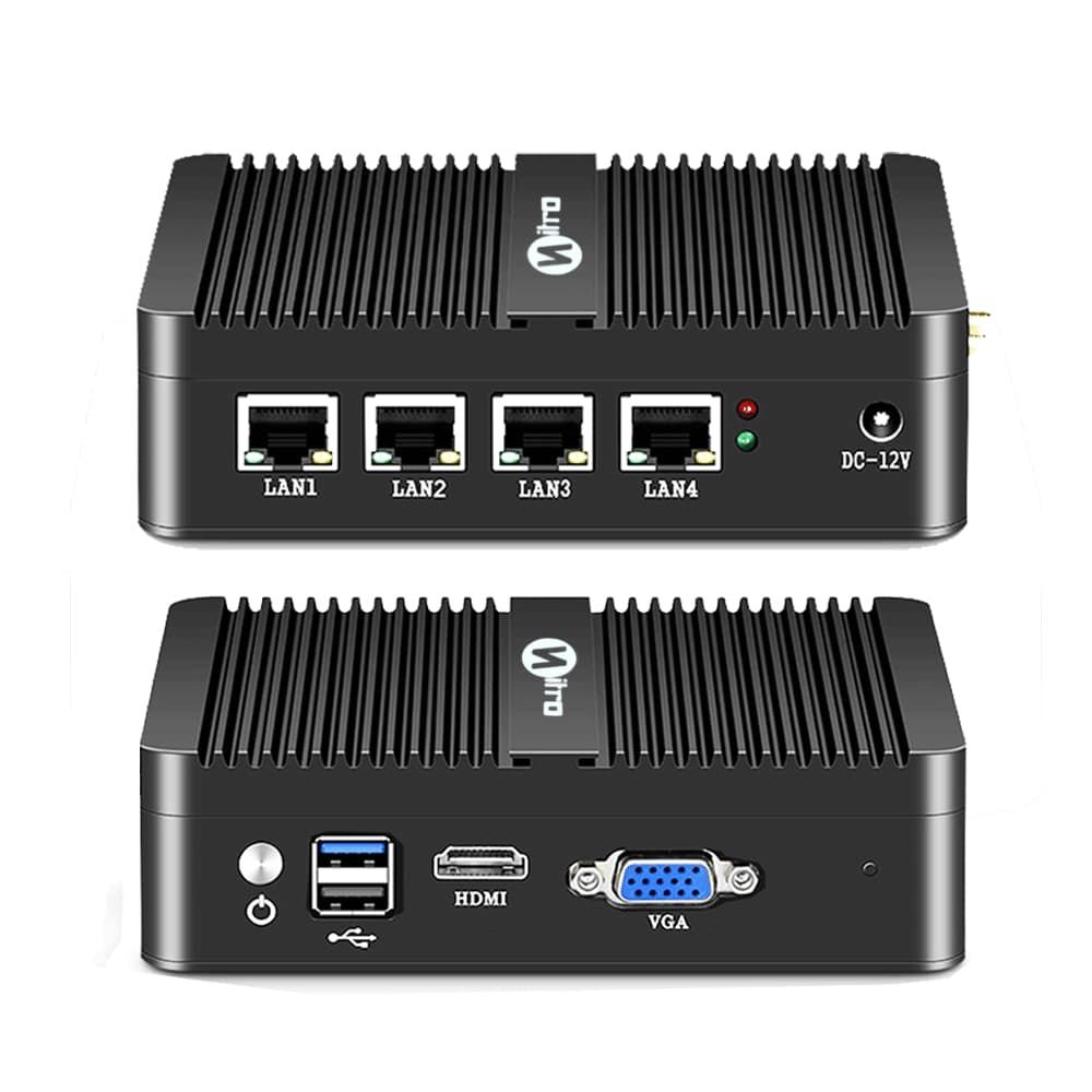 Appliance Firewall Pfsense Mini Pc 4x Lan Gigabit Ssd 120gb