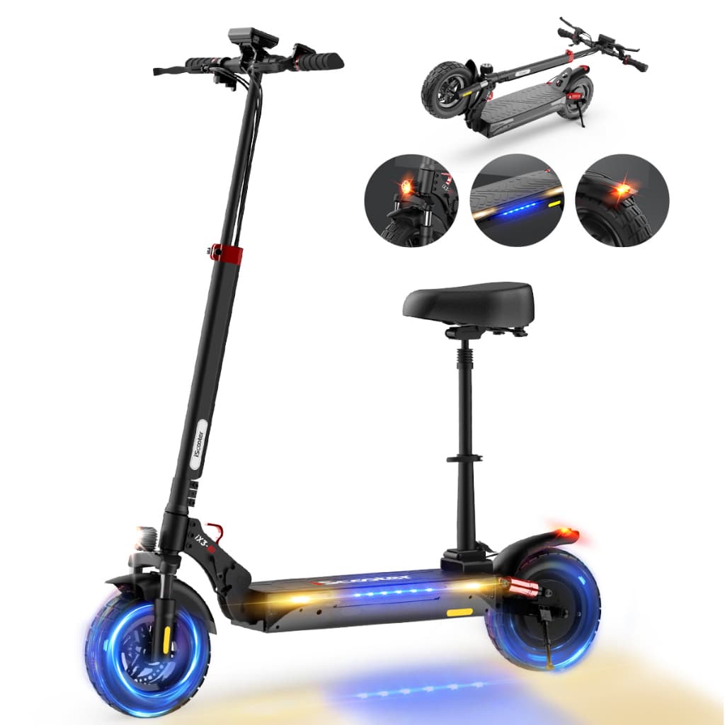 Patinete Elétrico Scooter IX3 500W 48V 10ah Autonomia de até 40km velocidade 25km/h