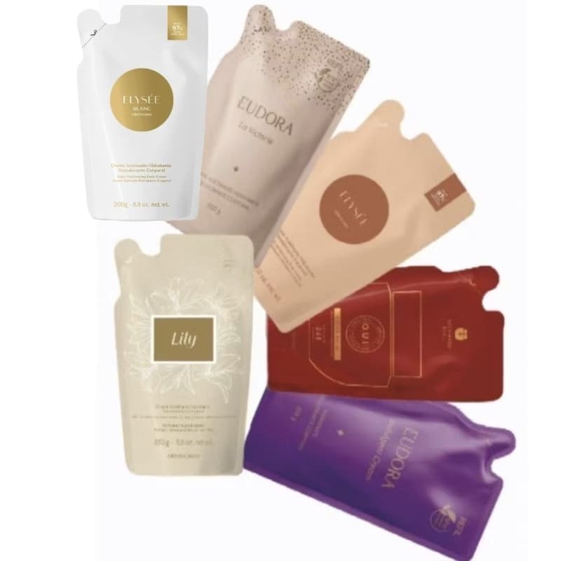 REFIL ACETINADO oui ou lily ou elysee creme o boticario variados eudora