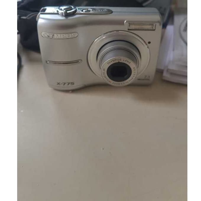 Câmera Filmadora Digital Profissional Olympus x-775 Youtuber Tik Toker Funcionando Perfeitamente tela completa
