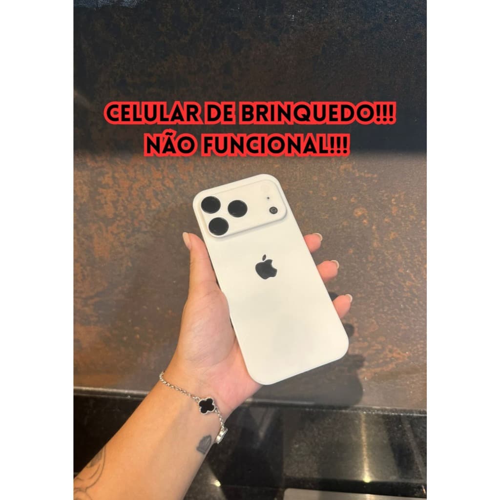 Celular de Brinquedo Modelo Premium | Smartphone Decorativo Pegadinha | NÃO Funciona