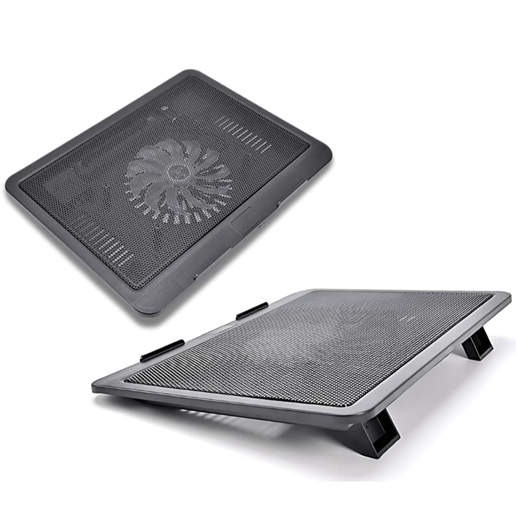 Suporte para Notebook 01 Fan Cooler LED Silencioso Ergonômico Base Refrigerada Portátil Universal