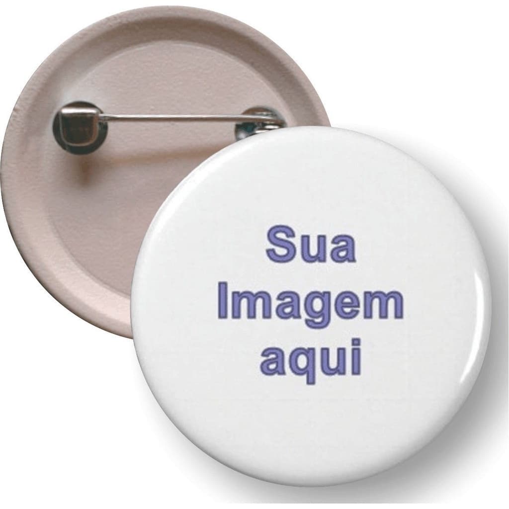 Boton Button Broche Botton Personalizado 4,5cm Qualidade Lembrancinha Aniversário Casamento Festas