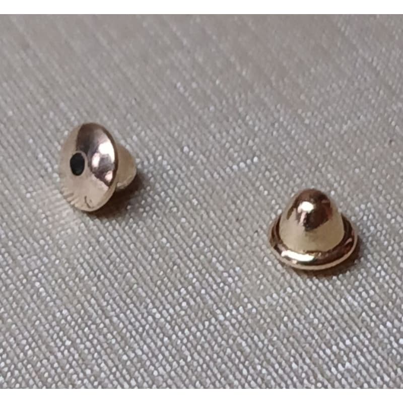 Tarraxa Baby Antialérgica Banhada Ouro 18k Brinco Infantil Segura Bebê Kit 1, 2, 3 e 4 Pares tarracha baby