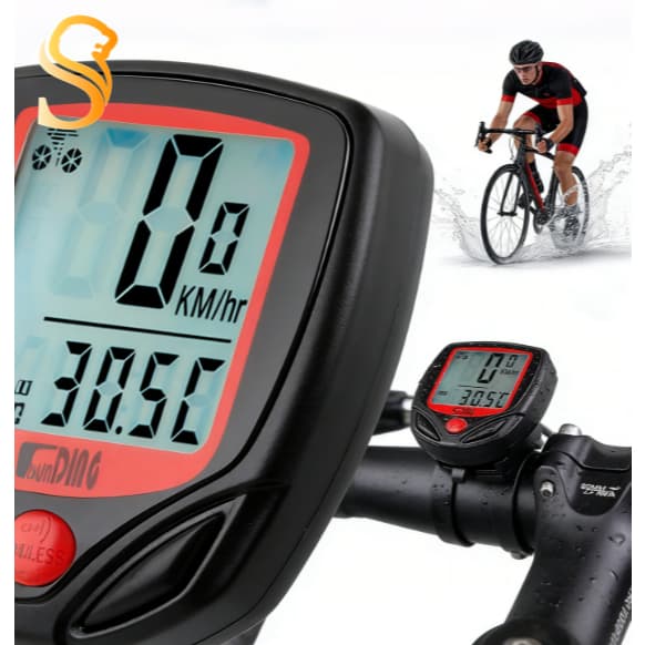 Velocímetro Para Bicicleta Digital À Prova D'Água Com Medidor de Velocidade MT039 (F3)