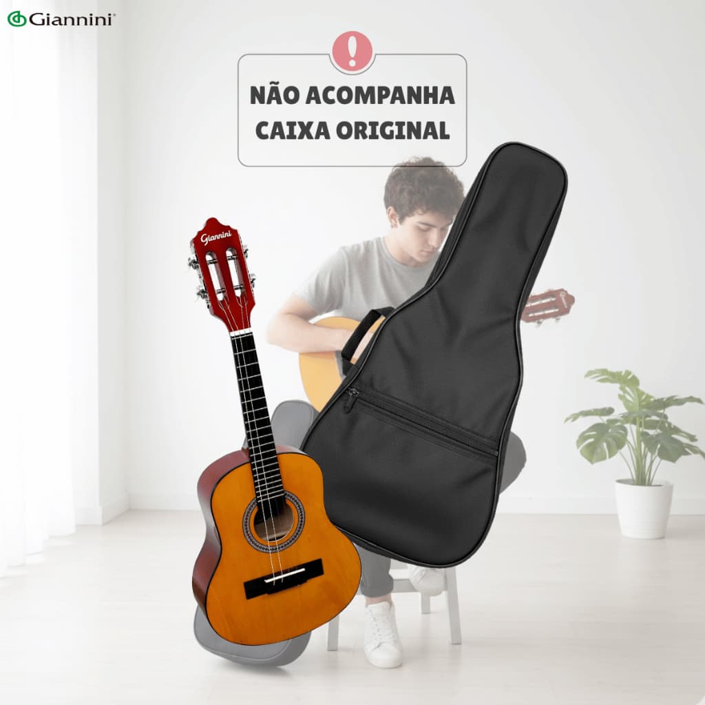 Cavaco Giannini Acústico CS-14N Com Capa Para Cavaco BNSCA41 - SEM CAIXA ORIGINAL
