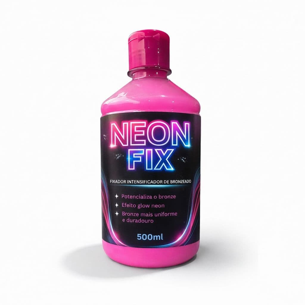 neon fix -fixador de bronzeado neon 500 ml bronze duradouro