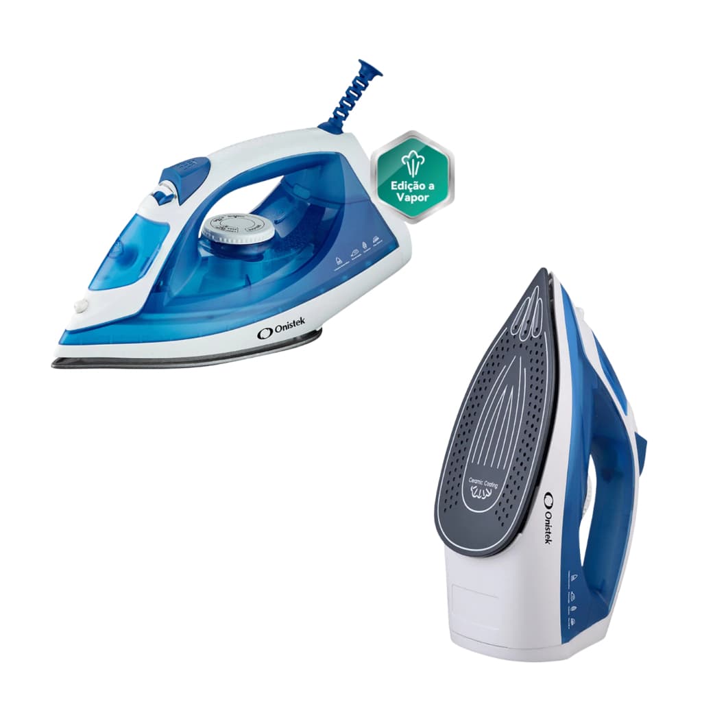 Ferro de Passar a Vapor Alta Temperatura, Reservatório 280ml, Bivolt 127V/220V