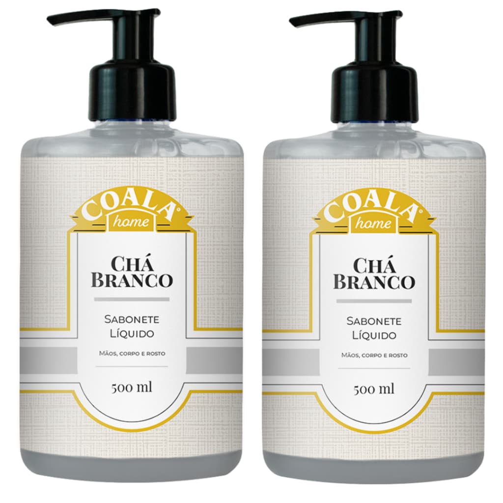Coala Sabonete Líquido Chá Branco 500 ml