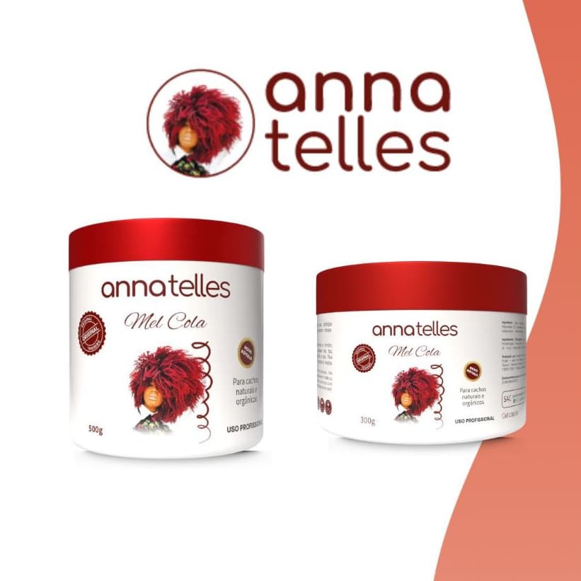 Mel Cola 500g ou 300g COM BRINDE Anna Telles Definidor de Cachos definição ana teles