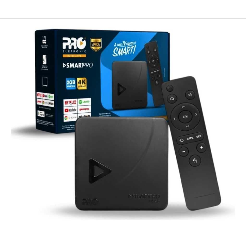 Smart Box Proeletronic Smartpro 4K Hd