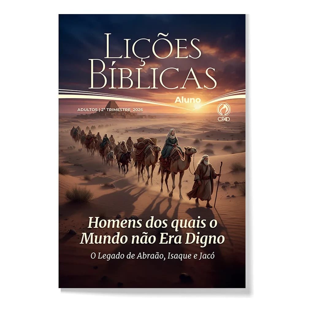 Revista Lições Bíblicas Adulto Aluno - 2° Trimestre 2026