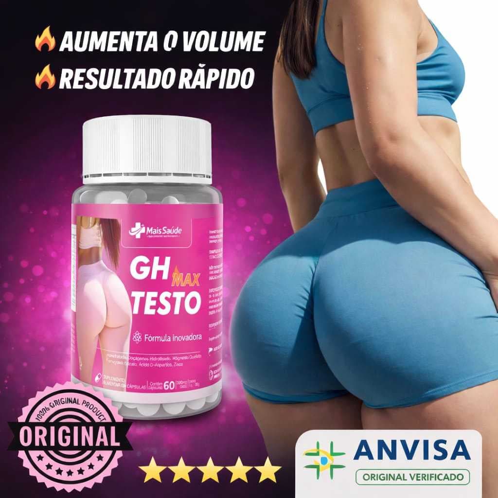GH TESTO – Crescimento do Bumbum + Pernas Definidas em Pouco Tempo