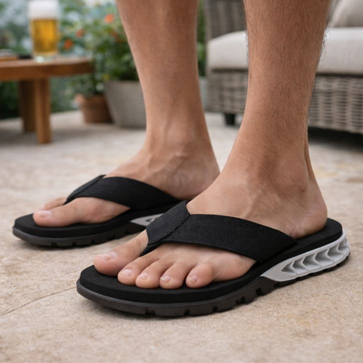 Chinelo Masculino Feminino Emborrachado Oferta Relâmpago